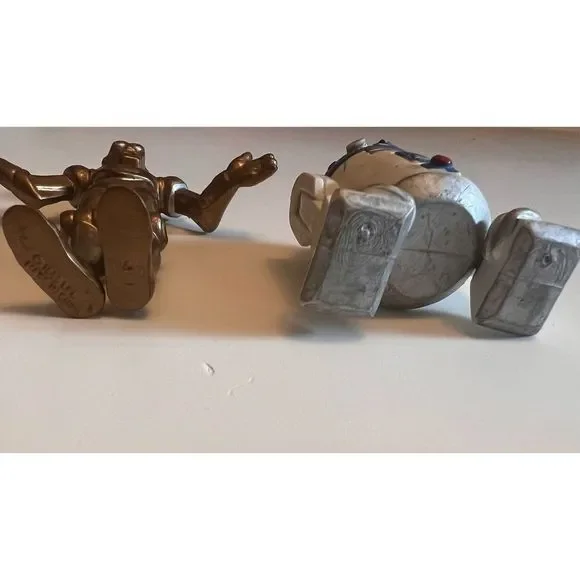 Vintage Droids Cartoon R2-D2 & C-3PO PVC 1986 Star Wars Lucasfilms Set Of 2 - Picture 3 of 9